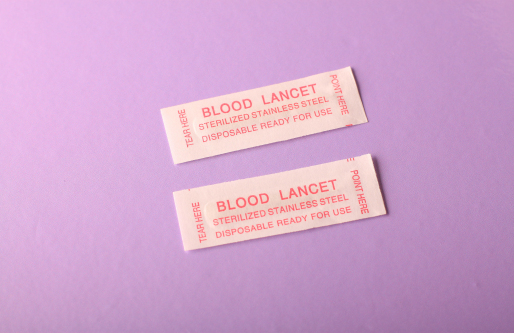 Stainless Steel Blood Lancet