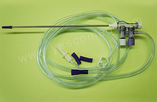Disposable chest drainage catheter